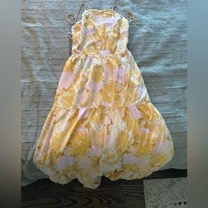 MinkPink floral maxi dress